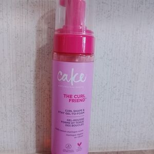 Cake Gel To Foam For Curly Hair